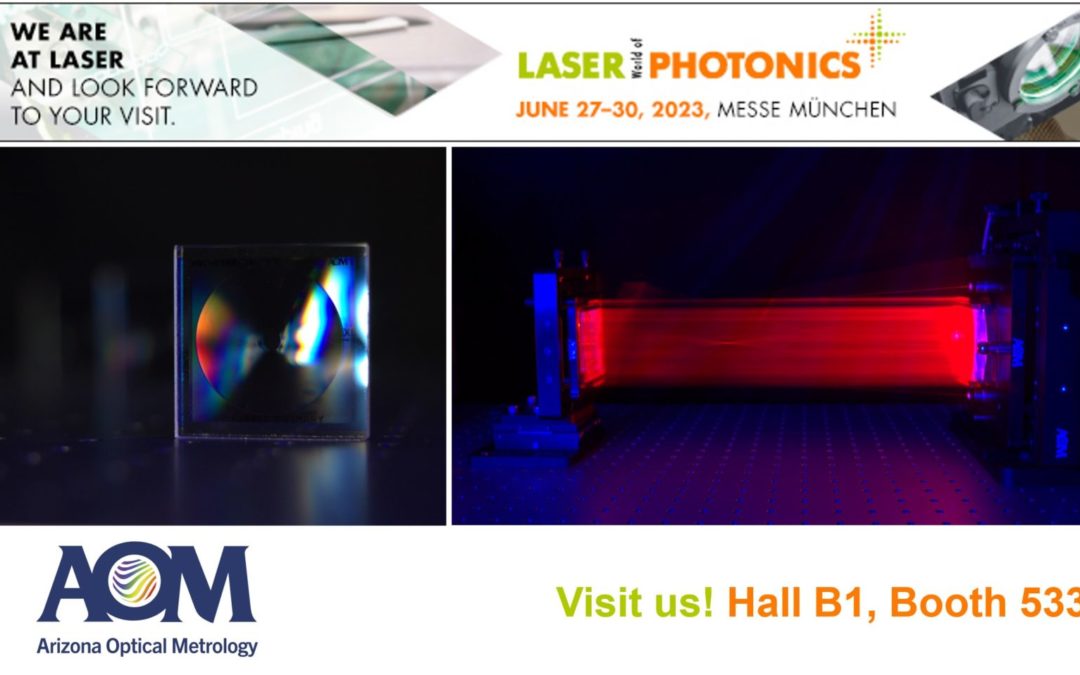 AOM to exhibit at Laser World of Photonics, Munich!
