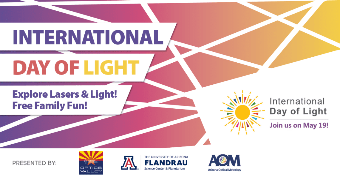 International Day of Light informational flyer